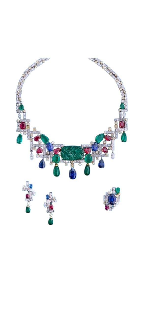 Custom Tutti Frutti Necklace