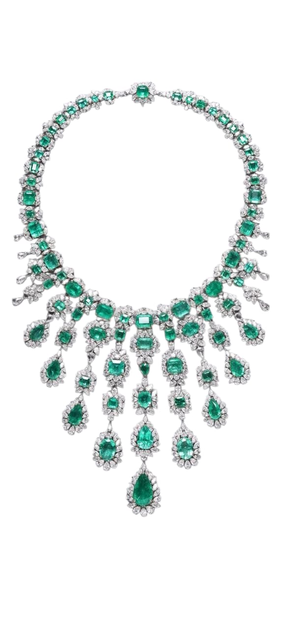 Cocktail White Necklace